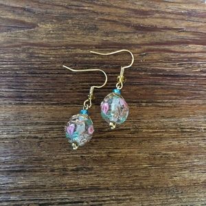 Vintage Floral Earrings
